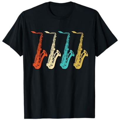 Saxophoniste Saxophoniste Saxo Vintage Saxophone T-Shirt