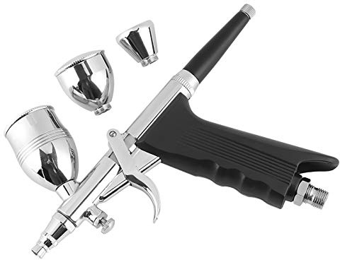 Pistola de Aerógrafo 0 8, Juego de Pastelería, 2, Pistola de Pulverización de Gravedad, Aerógrafo de 0,3mm, 0,5mm, 0,8mm, Materiales para Aerógrafo, Kit de Juego de Tazas Nossles