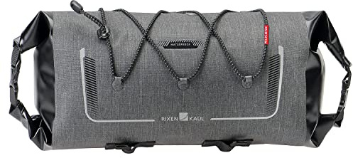 Klick-fix Unisex - Adult Klickfix Handlebar Bag, Grey, 18 x 18 x 36 cm