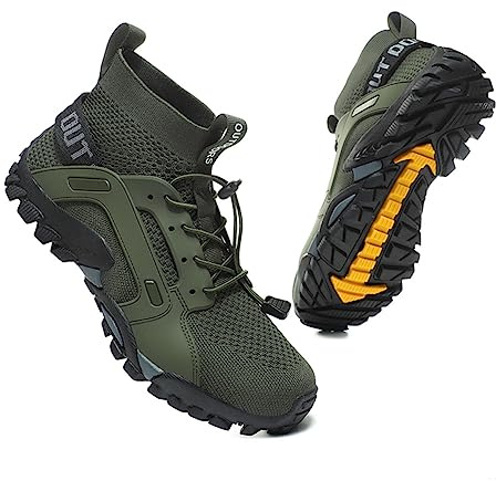 FANSU Chaussures Aquatiques Femme, Homme Montantes Chaussures de Plage Antidérapant Respirant Chaussures de Natation, Léger Chaussons Sport Chaussette Aquatique