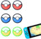 AYVRUOP Tappi Joystick,6 Pezzi Copri Levette,Thumb Grips,Joystick Gel di silice Tappi Impugnature Pollice,Tappi Joystick Compatibili Con Switch Switch Lite Grip