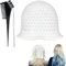 3PCS Highlighting Cap Sturdy and Durable Hair Highlighting Kit Comfortable and Easy to Put On and Take Off Highlights Hair Dye Kit for Color Hair Salon Hairdressing Dyeing Staining Tools