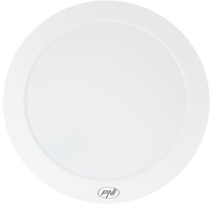 LED-taklampa PNI D-Light CL2424 24W, rund, 2700K, 230V nätadapter, 2640 lm, varmvit, diameter 29 cm