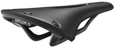 Brooks England Cambium C13 Carved,Cut-Out Carbon Racing Waterproof Saddle, Black, 145mm