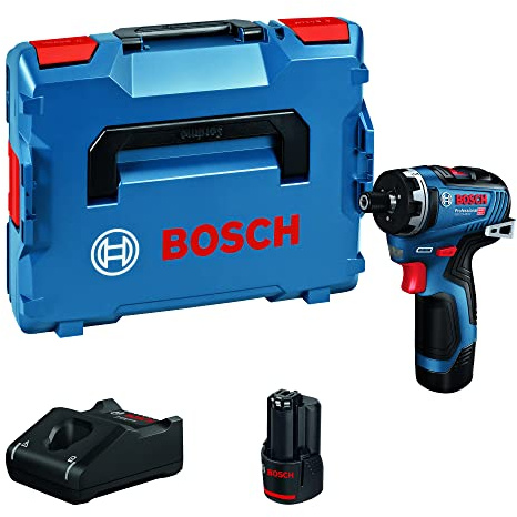Bosch Professional 12V System Trapano-avvitatore a Batteria GSR 12V-35 HX, Include 2 Batterie da 3.0 Ah, Caricabatteria GAL 12V-40, in L-BOXX
