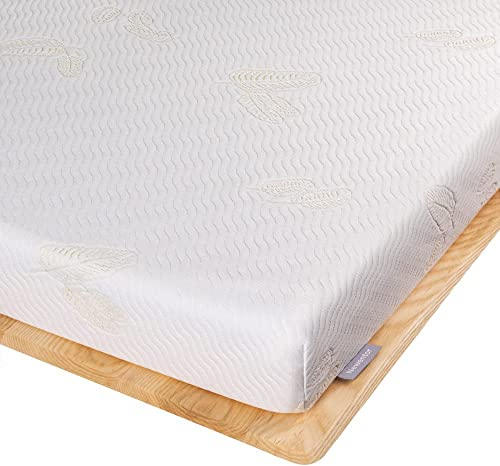 Newentor® Matratzen Topper 140x200cm H4 H5 Hart, Matratzentopper 140x200 Gel Boxspringbett Schlafsofa, Mattress Topper 140x200 Bett Gelschaum Bezug Kaltschaum 7CM Höhe