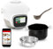 Moulinex Cookeo Touch Wifi Mini, Multicuiseur intelligent haute pression, 3 litres, 100 recettes intégrées et recettes gratuites via Wifi, écran tactile, YY5132FB, Blanc