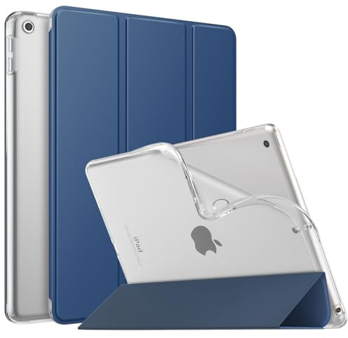 MoKo Smart Case for iPad 9th/8th/7th Gen 2021/2020/2019, Abyss Blue