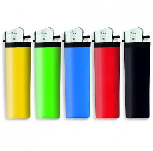 50 ACCENDINI CIAO FRENZY PIETRINA LARGE GAS COLORATI VARI COLORI 1 BOX