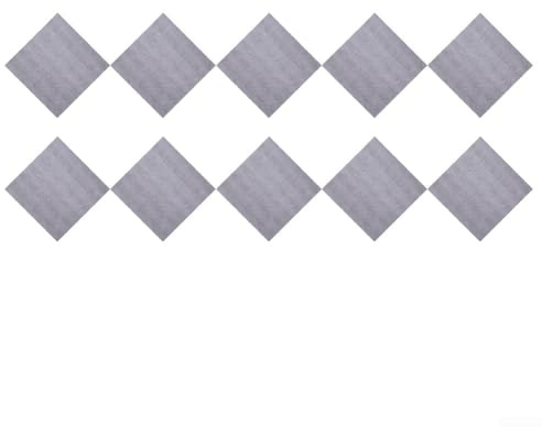 10 pegatinas antideslizantes para azulejos de suelo para decoración práctica y estética del hogar (gris claro)