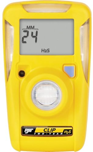 BW Technologies BWC2-H510 BW Clip Single Gas H2S Monitor, 5/10