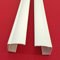 Easy-Shadow - 6 Stück Hochwertige Seitenschienen Länge 150 cm selbstklebend für Klemmfix-Rollos Verdunkelungsrollo - Führungsschiene aus PVC individuell kürzbar - weiß