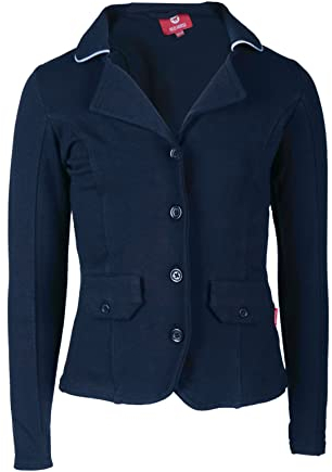 HORKA Wettkampf-Reitjacke CarouselMädchen dunkelblau GröÃŸe 116