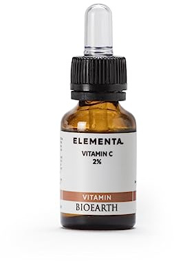 BIOEARTH Elementa Concentrado Vitamina C 15 ml pour adultes, avec format pratique, solution polyvalente