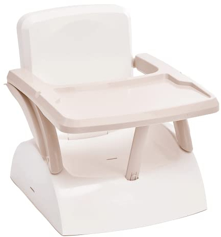 THERMOBABY YEEHOP Seggiolino per bambini 2 in 1 - 6-18 mesi - Cinture di sicurezza a 3 punti - Tablet rimovibile - Marron icé