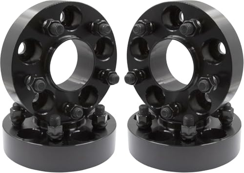Wheel Accessories Parts 4 Pcs Hub Centric Wheel Spacers 5 on 120mm 5x120mm 1.50 Inch Thick 72.56mm Hub M14x1.5 14x1.5 Thread Stud Fits Land Rover Range Rover Sport Range Rover Discovery Defender 110