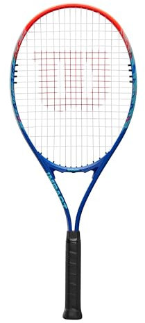 Wilson Impact Tennis Racket, Blau/Rot
