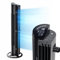 U ULTTY Tower Fan, 10m/s Quiet Cooling Fan with Remote, Bladeless Fan with 6 Speeds, Oscillating, 3 Wind Modes, 15H Timer, Essential Oil Box, 102cm Standing Fans for Bedroom Home Office