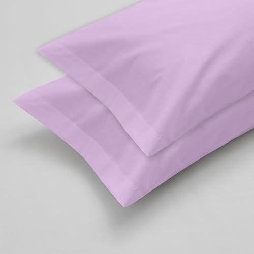 Degrees Home Collection – Pack de 2 Fundas de Almohada de Microfibra Extra Suave y Transpirable 50x80 – Hipoalergénicas, Antiarrugas y de Secado Rápido – 100% Poliéster Premium