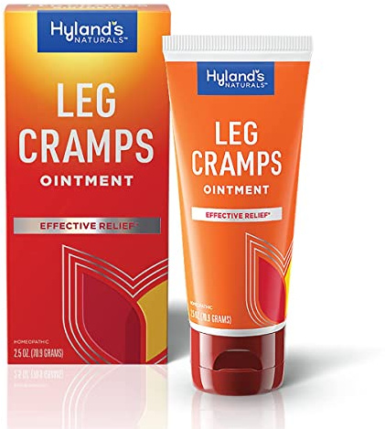 Hyland's Leg Cramps Ointment, Arnica Gel Leg Cramp Relief, Natural Relief of Calf, Leg and Foot Cramp, 2.5 oz