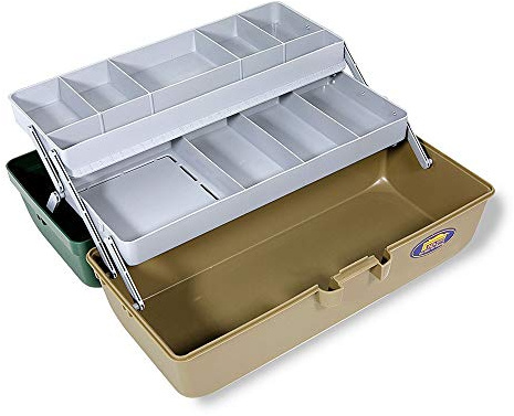 Lineaeffe Bolsa de Pesca Maletín 2 Plantas 2 33.5 x 14.8 x 15.3 cm Carpfishing