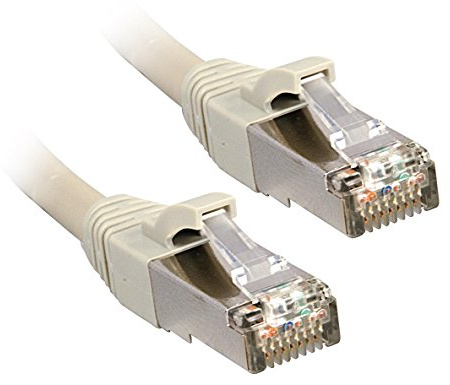 Lindy Câble réseau Cat.6 F/UTP, 250MHz, Gris, 1m