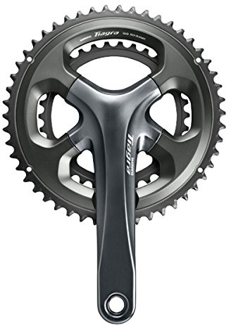 SHIMANO Tiagra 10-Speed Double Road Bicycle Crank Set - FC-4700