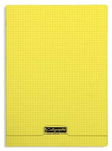 Calligraphe 18080C - Heft Calligraphe geheftet, DIN A4, kariert, 24 Blatt, 90g, farbig sortiert, 1 Stück