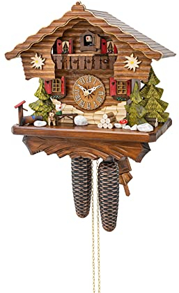 ISDD Kuckucksuhr Schwarzwaldhaus KA 892 EX