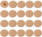 cyclingcolors 20x Abdeckkappen braun Kiefer schraubenkappen Innensechskant Zylinderschrauben Schutzkappen CHC FHC SW4