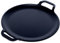 Victoria Pizza Pan Enamelled Cast Iron, Induction 25 cm, Skillet with Handles, for Fire, Barbecue, Oven, Ceramic Hob, Gas, Comal Toxic-Free PTFE Free