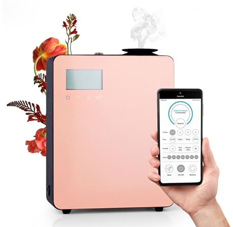 Ombiance Diffusore di Oli Essenziali Elettrico Professionale - Diffusore di Fragranze per Ambienti | Deodorante per Ambienti | Aromaterapia per Spazi Grandi, Negozio, Hotel 1000m³