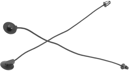 Correa de Fijación para Estante de Paquetes, 2 Piezas Cordón de Fijación para Estante de Paquetes Cadena de Correa de Amarre CV6Z5846538A Apto para MK3 2012-2017 Paquete de