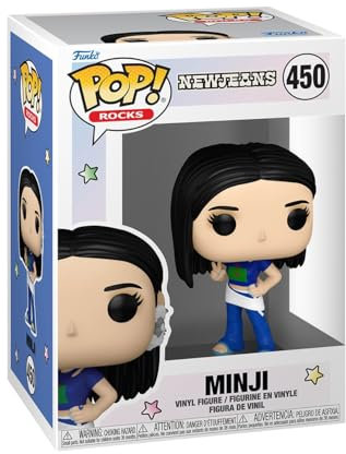 Funko Pop! Rocks: New Jeans - Minji - Vinyl-Sammelfigur - Geschenkidee - Offizielle Handelswaren - Spielzeug Für Kinder und Erwachsene - Music Fans - Modellfigur Für Sammler und Display