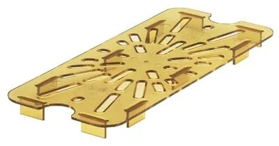 Cambro High Heat Polycarbonate Drain Plate - GN 1/3
