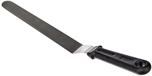 Lacor 60468 Spatule Longue Coudée Manche Solide 25 cm, Noir