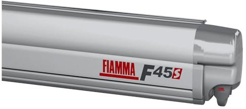 Fiamma F45 S Winch Awning Wind Out 400 Titanium Case Royal Blue Fabric 06290C01Q