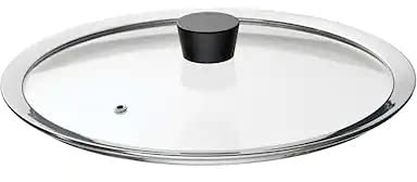 I-K-E-A KLOCKREN Pan lid, Glass 29 cm + Free FINCHLEY Refill Pen (1), Clear, Black