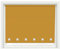 Funky Gadgets Roller Blinds Square Eyelet Light Filtering Roller Blind Daylight Trimmable Blinds Child Safe Easy Fit Metal Tube Home Office Window Blinds- Ochre, W60 x L165cm