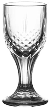 HWJFDC Vasos Chupito Vaso de chupito de 10 ml de pequeña Capacidad, 6 Unidades, Copa for Licor, Copa for Licor, dispensador de Vino, Vasos Transparentes(10ml-type2)