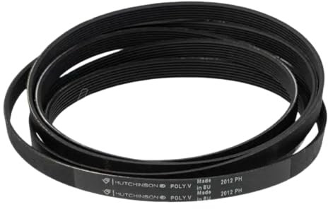 Courroie Poly-V 2012H7 pour Sèche-linge, 2012 mm non élastique, 7 Dents, Fabriqué en Europe