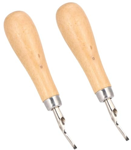 RASTKY Set Taglierina per Linoleum con 5 Lame, Coltello per Incisione, Strumento per Scultura per la Lavorazione del Legno per Legno Tenero, Stampa di Timbri in Gomma, Artigiani, Colore del