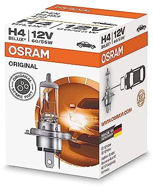 OSRAM HALOGEN-LAMPE H4 ORIGINAL LINE 55W/12V GLÜHBIRNE LEUCHTMITTEL 32106207