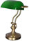 Bankerleuchte Jugendstil wie anno 1900 Bankerlampe Grün Schreibtischleuchte (ohne Leuchtmittel) xcl115 Palazzo Exklusiv
