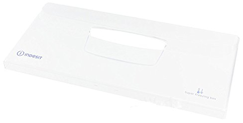 Indesit BIAA10 BIAA10SIUK BIAA10UK BIAA12 - Cassetto anteriore per frigorifero e congelatore, colore: Trasparente