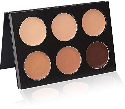 Mehron Makeup Mask Cover Palette 6 Färg Oliv