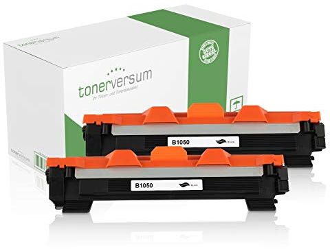 2 Toner kompatibel zu Brother TN-1050 Schwarz für DCP-1510 HL-1110 DCP-1612w HL-1210w DCP-1512 DCP-1610w MFC-1810 HL-1212w HL-1112 Laserdrucker