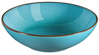 Feeling Turquoise - Coffret 6 assiettes salade et pâtes