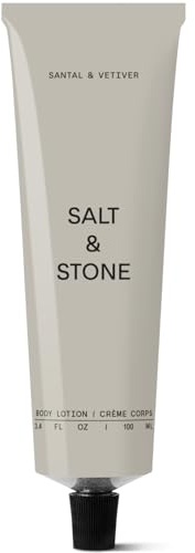 Salt & Stone Body Lotion for Women & Men, Vegan, Santal & Vetiver 3.4 fl oz