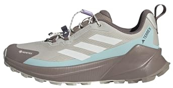 adidas Mujer Terrex Trailmaker 2 Gore-Tex Speed Lace Hiking Shoes, Wonder Alumina/Off White/Semi Flash Aqua, 36 EU